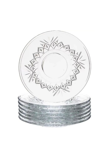 Paşabahçe 54751 Timeless Tea Plate 6 Pieces