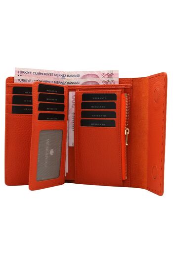 Meskanto Mini Clarice Genuine Leather Women's Wallet
