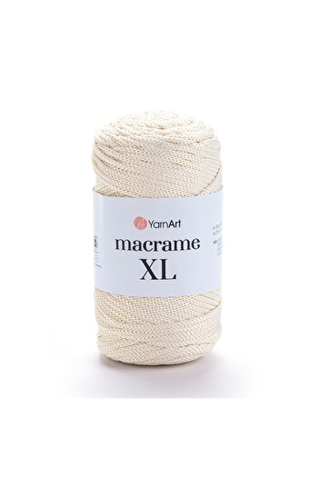 Yarnart Macrame Xl - Μακραμέ Χειροποίητη Κρέμα Νήματος Πλεξίματος-137