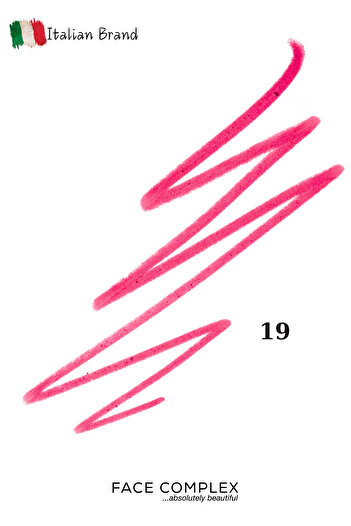 FACE COMPLEX Lip Pencil Creion De Buze 19 - Italia