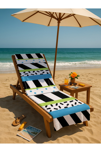 AİRYCOT Beach Towel Geo Zig-zag Ph007