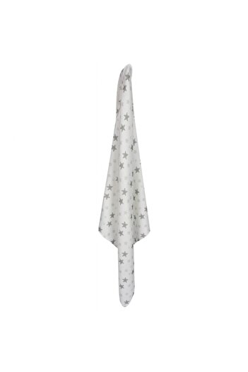 Sevi Bebe Grey Star SeviBebe hooded bath towel