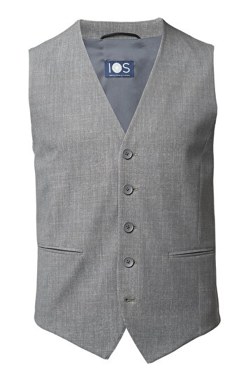 IOS - Innovation of suiting GREY SUIT VEST - IOS by Maica - LIGHT GREY, 48