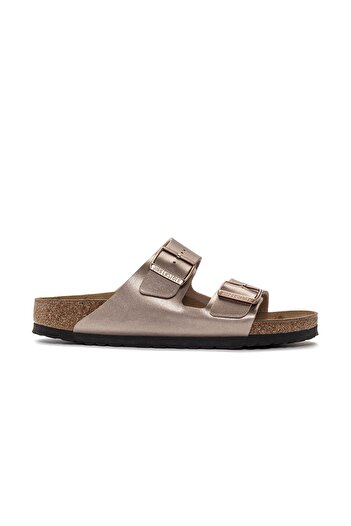 Birkenstock Női rózsaszín metál papucs