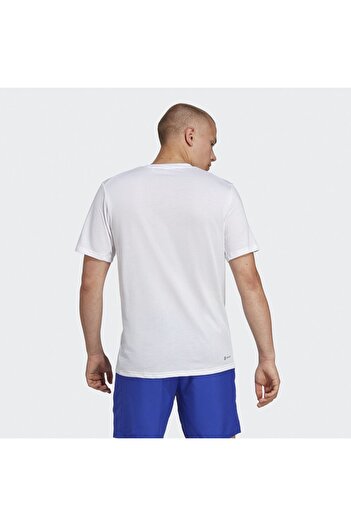adidas T-shirt Tr-es Comf Beyaz Siyah Erkek T-shirt Ic7423