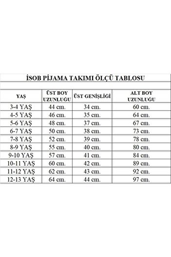 yagmurgiyim Isob Ecru Hello Kity Patterned 100% Cotton Pajamas Set for Girls 3-12 Years 11211-E