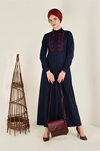 Alvina Front Buttoned Dress 4712