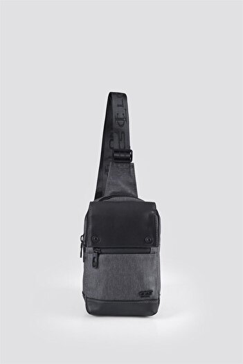 ÇÇS 31161 Fabric Body Bag and Shoulder Bag Black
