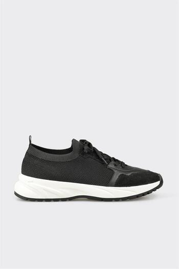 Elle Shoes Men's Black Sneakers