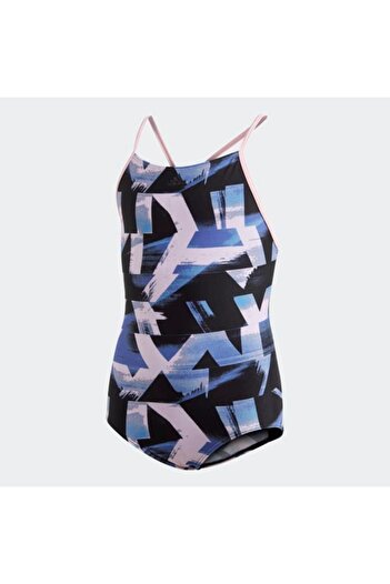 adidas Children's Swimsuit Ya Aop Suit Dq3374