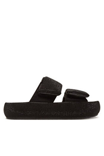 GOE Women's Flip-Flops black GOE-RR2N4122 BLACK/BLACK