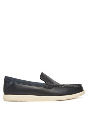 CLARKS Mocasini bărbătești albaștri CLARKS-26181278 538 PIELE BLEUMARINĂ