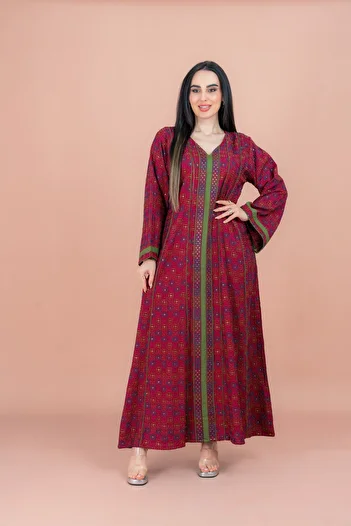 IKKXA Modern Embroidered Jalabiya
