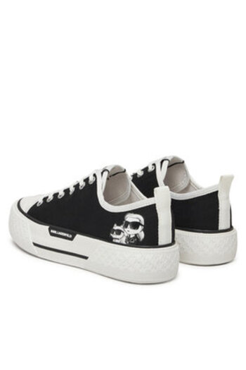 Karl Lagerfeld Women's Sneakers black KARL LAGERFELD-KL60614T 900 BLACK CANVAS