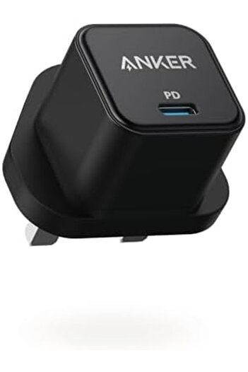 Anker USB-C 20W PowerPort III Cube Fast Charger - Black
