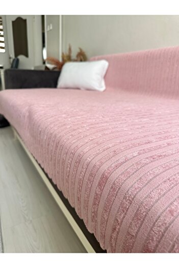 YALÇINKAYA HOME Kadife Süngerli Kaymaz Taban Koltuk - Çekyat Örtüsü 170x205cm