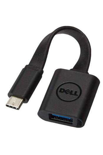 Dell Adaptor Dell 470-ABNE, USB-C la USB-A 3.0 (Negru)