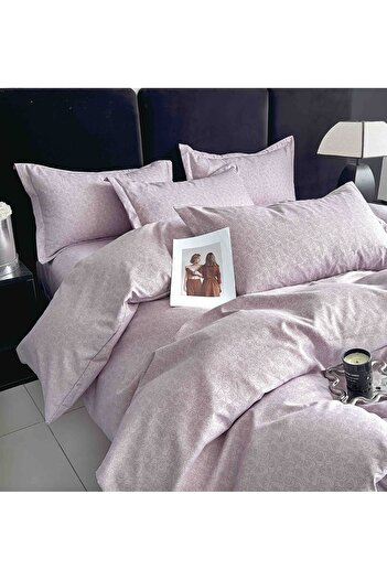 CHIRASO CHIRASO Linen, FINET 6 Pieces, Classic Sheet 234x240cm, Cheerful and Colorful Print