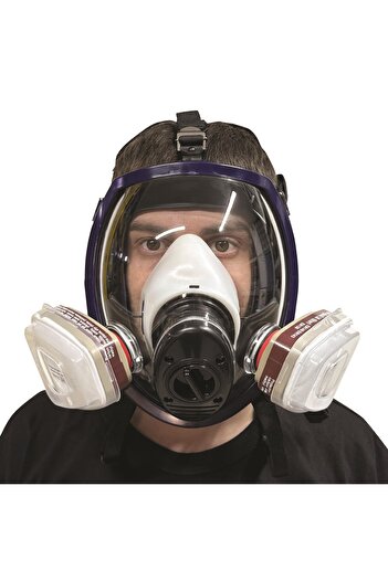 Titech Airless 6800 Tam Yüz Gaz/Buhar/Boya Maskesi
