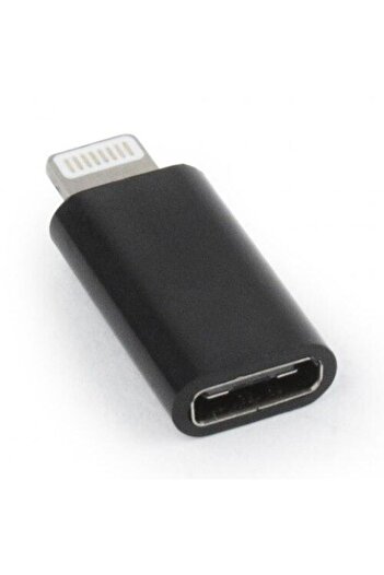 Gembird Adaptor Gembird lightning (T) la USB Type-C (M), A-USB-CF8PM-01, Negru