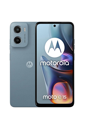 Motorola Mobile phone Motorola Moto e15, Dual SIM, 2GB RAM, 64GB, Misty Blue