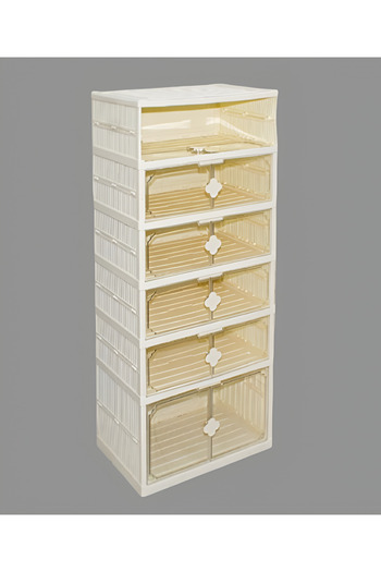 rexa 1-Tier Plastic Drawer – Compact Storage Organizer for Home or Office