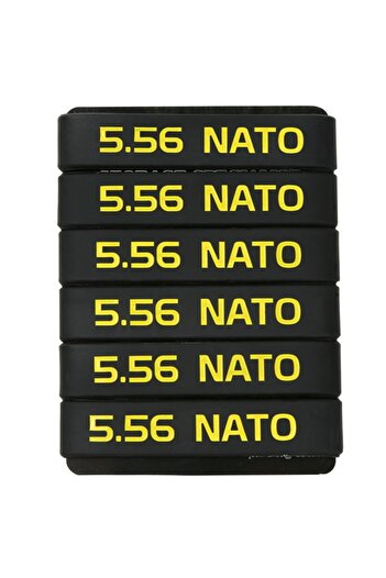 Choice 5.56 Yellow 6Pcs 6 Pcs Magazine Marking Band for 7.62x39 5.56 Nato 300 Blackout 6.5 CREEDMOOR Magazi