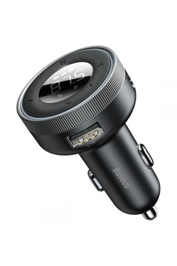Baseus FM Modulator Bluetooth Baseus CCLH-01 Enjoy, Mp3 Player, 2 x USB (Black)