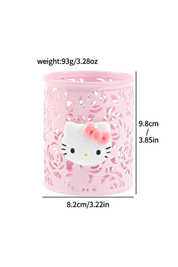 Miniso B257 Sanrio Series Cute Hello Kitty Fashion Pen Holder Desktop Decorations Anime Fans Girl Creative