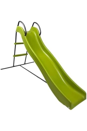 ALBADER Outdoor And Indoor Slide, Plastic Slides With Iron Bases, Garden Slide, Playset for Outdoor