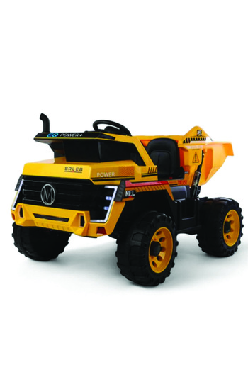 IQTENA Electric Dump Truck Ride-On for Kids – Large 2-Seater Truck with 4 Motors