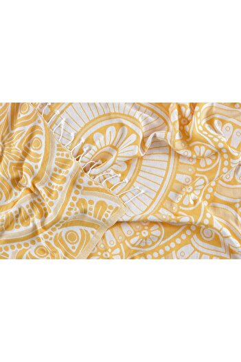 bazaar-turkey all you need 100% Cotton Yarn Peshtemal - Beach Towel - 90*180 cm - Arat