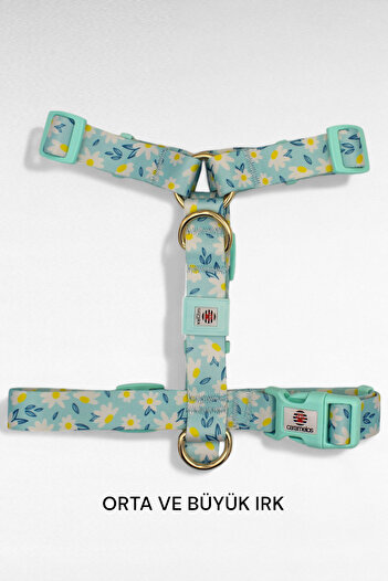 CARAMELOS H Type Dog Chest Collar Medium and Large Breed, Special Series, 2.5 Cm, Dog Chest Collar