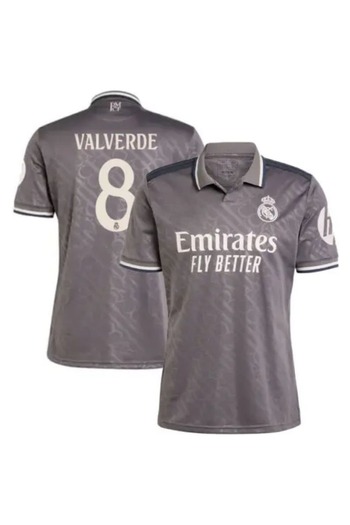 After Party R.E.A.L Madridd 2024/25 New Season Federico Valverde Alternate Jersey Vs Sports Singlet