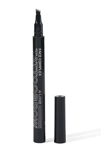 FACE COMPLEX Tattoo Brow Creion De Sprâncene Efect Laminare, Black - Italia
