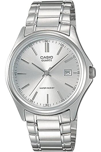 Casio Men's Stainless Steel Silver Dial Watch