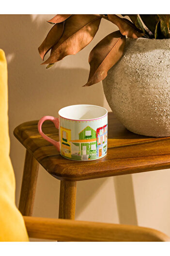 LC Waikiki Lcw Home Mixed Printed Porcelain Mug 350 ml