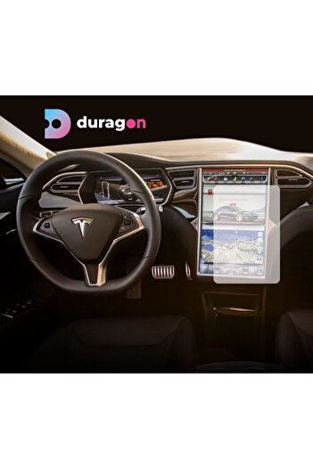 TESLA Navigation Protection Film Tesla Model X 2015-2021, Duragon, silicone, installation kit