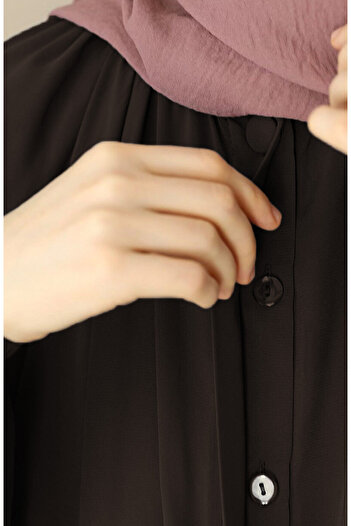 suhneva Mihrişah Ferace - Dark Brown