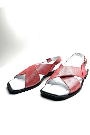 NEWGÜLTEKİN Genuine Leather Lightweight Poly Sole Comfortable Tred Color Very Close Sandals