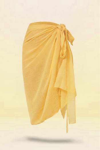 cott land Pareo Yellow Tie 80X140 cm