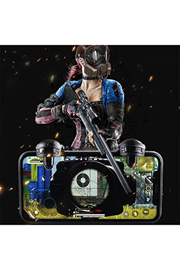 toyigoo Ally L1R1 Gamepad Game Trigger - Level 3 Helmet Pubg Gadget-(5775) - Tygo9475-5102