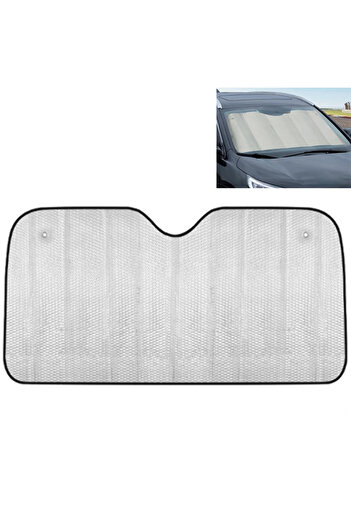toyigoo Ally 5-Layer Aluminum Foldable Car Windshield Sunshade -140X70 Heat Insulation - Tygo8383-813