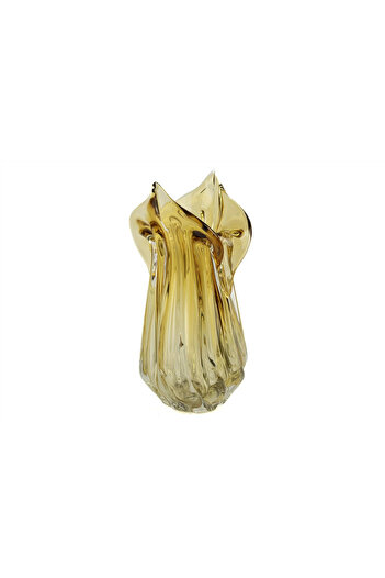Mikasa Moor Amber Lale Cam Vazo 17x37cm