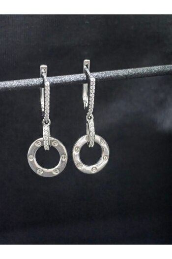 argint 925 Tortilla earrings