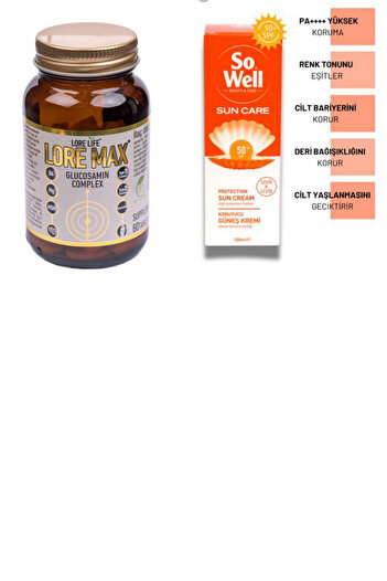 LoreLife Colajen Loremax 60 Tb & Sunscreen ☀️ ⛅ ⛅