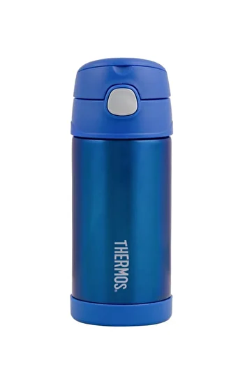 Thermos Funtainer Children's Thermos with Straw 355ml (12 oz) - Blue