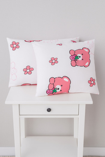 LaLiva Children's Pillow Case - 50X70 cm - 2 Pieces - Pink