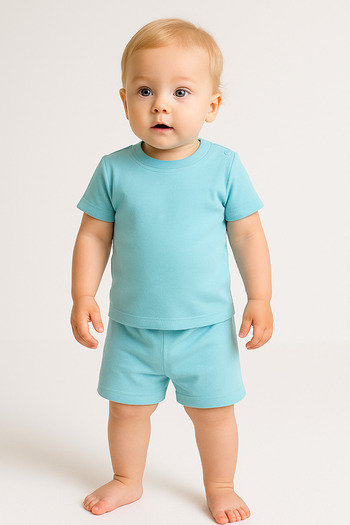 For My Baby T-Shirt Shorts 2 Piece Set
