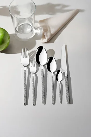 Nehir Lyon Satin 6-Person 36-Piece Cutlery Set